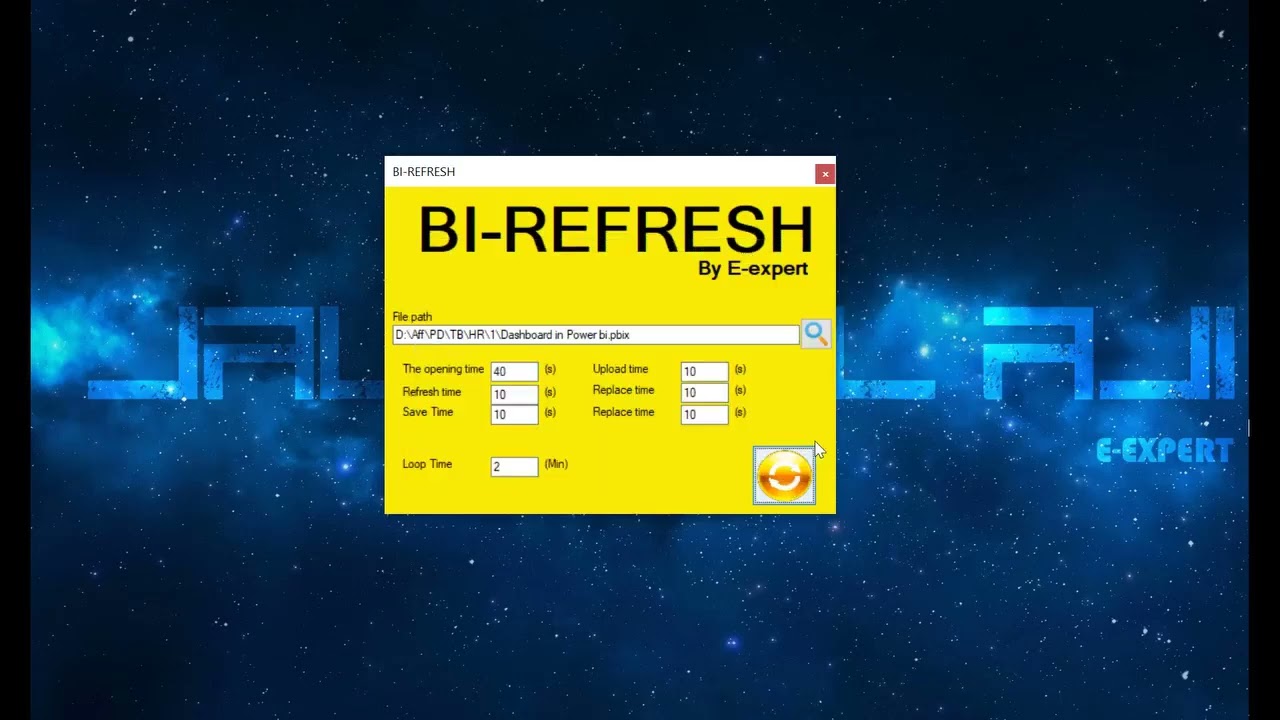 Refresh reports 