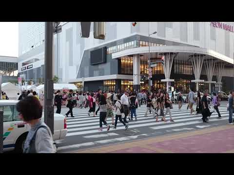 【北の恵み　食べマルシェ2018】宮下通の様子