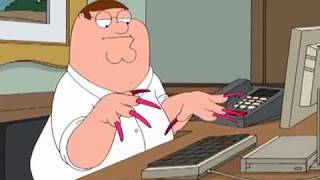 Family Guy - Funny Clip - Peter has long nails