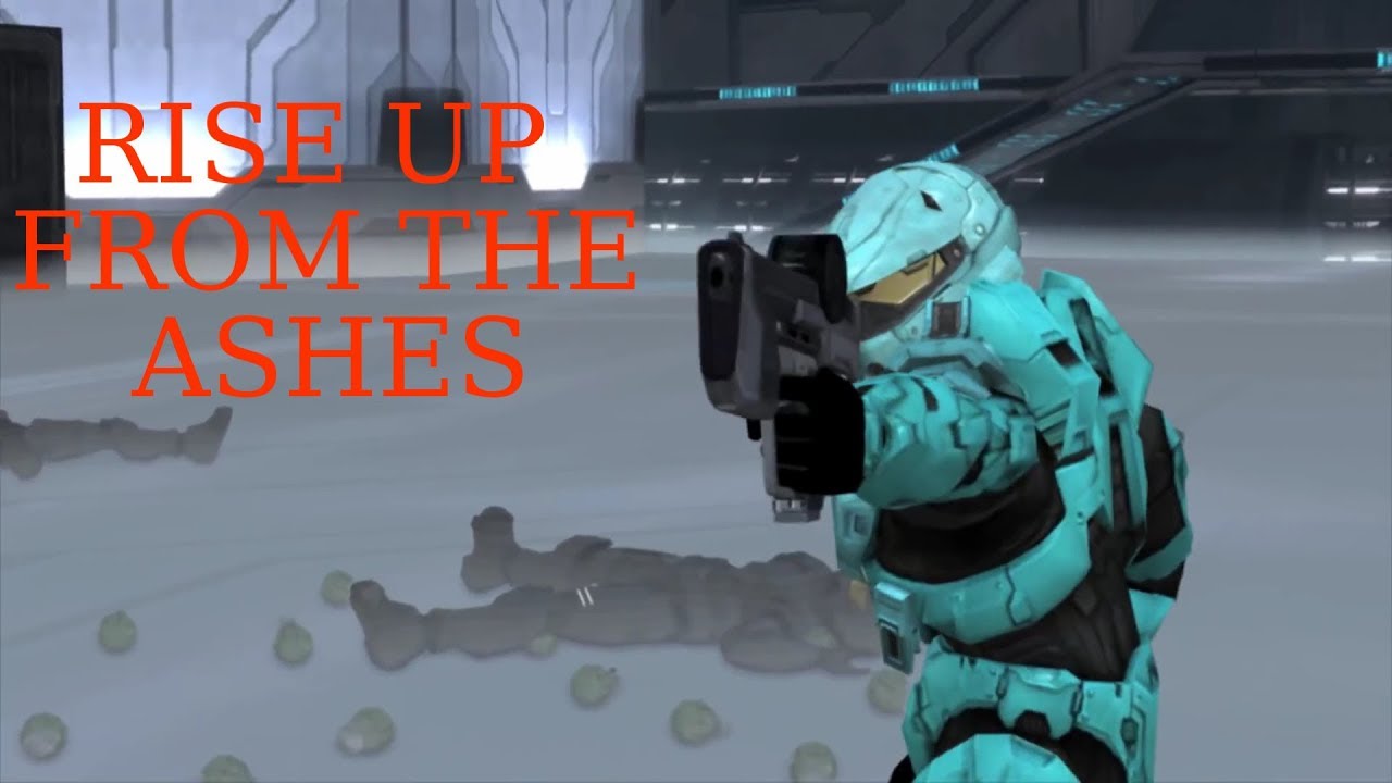 Red VS Blue-Agent Carolina Tribute-RISE UP FROM THE ASHES-BURN HALO