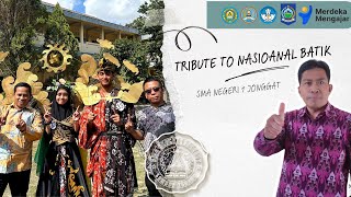 VIRAL...! SERUUUU...PERINGATAN HARI BATIK NASIONAL DIWARNAI DENGAN LOMBA FASHION SHOW GURU \u0026 SISWA