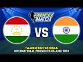 TAJIKISTAN VS INDIA INTERNATIONAL FRIENDLY 2026 DATE, FIXTURES &amp; PREDICTIONS