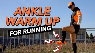 5 Min Ankle Warm-Up Stretches before Running | Prevent Ankle Sprains