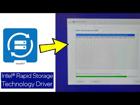 How To Extracting Intel RST (VMD) Drivers from SetupRST.exe Executable For Fix SSD Not Showing Up ✅
