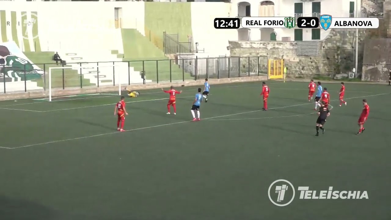 Eccellenza. Real Forio - Albanova: 4-0, la sintesi del match