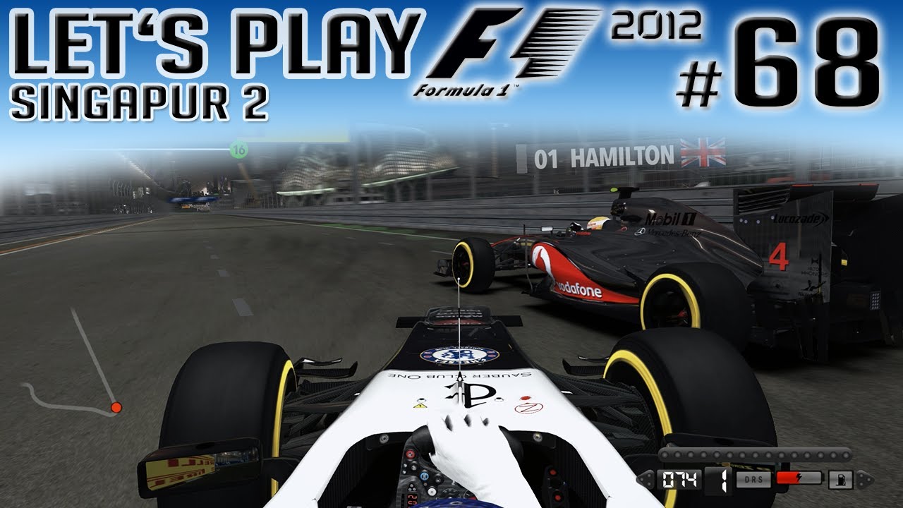 Let's Play F1 2012 COOP mit Dner #68 | Späte Benzin Probleme | Singapur 2