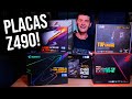 Z490: veja várias placas-mãe EXCELENTES para INTEL CORE de 10ª geração!