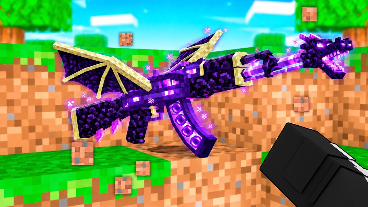 MINECRAFT TAPI SETIAP HANCURKAN BLOCK DAPAT SENJATA MOD OP!!