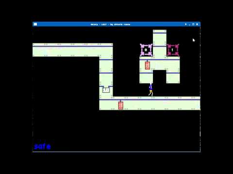 10corp - Ludum Dare #27 - gameplay - levels 0, 1, 2, 3, 4