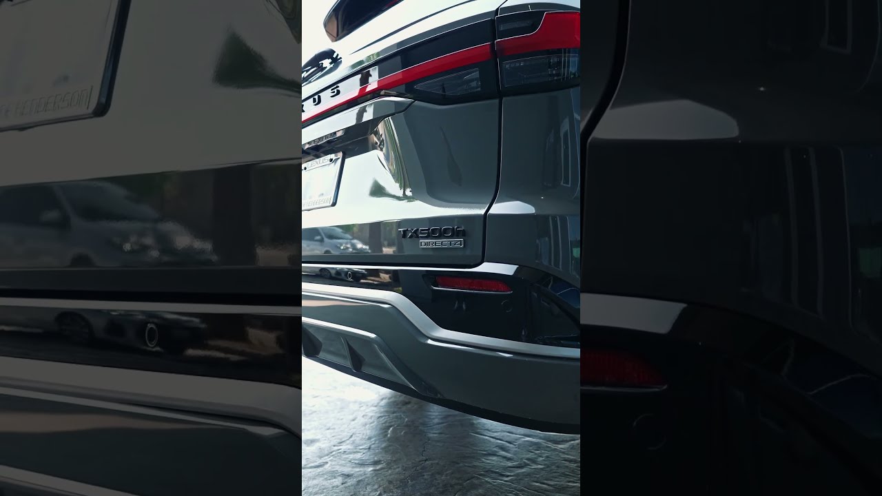 2025 Lexus TX 500h Power Luxury And Innovation In One SUV
