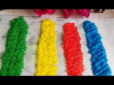 Цветной сахар для украшения КУЛИЧЕЙ и пряников. Кондитерская посыпка для ПАСКИ