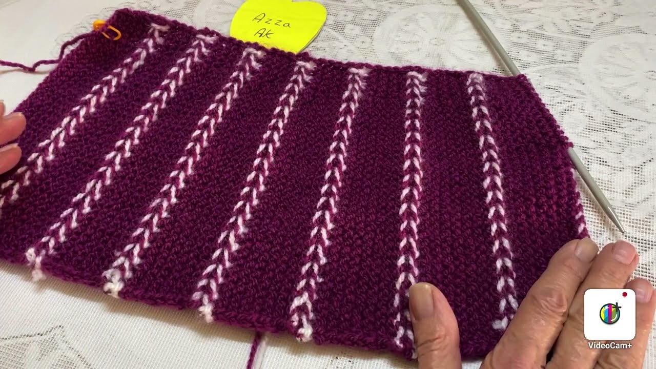 قبعة الأميرة بالأسطر القصيرة/Princess hat