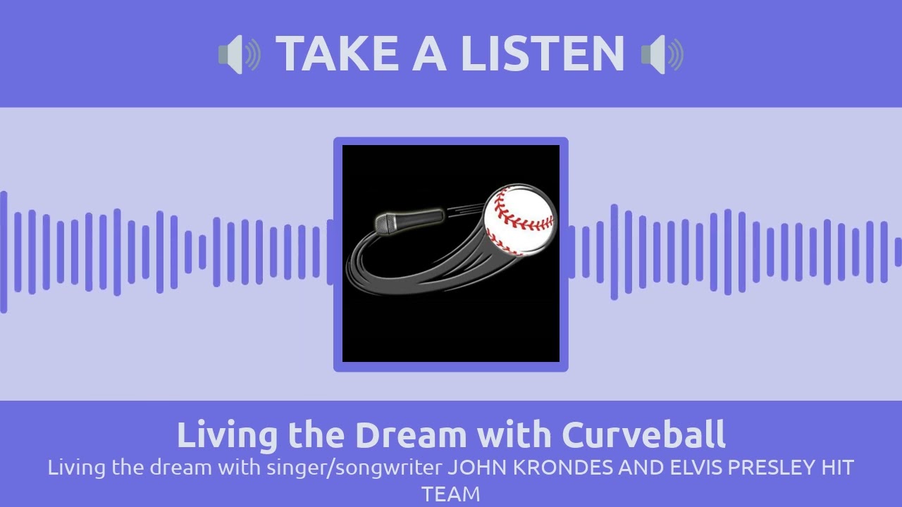 Living the dream with singer/songwriter JOHN KRONDES AND ELVIS PRESLEY HIT TEAM | Living the...