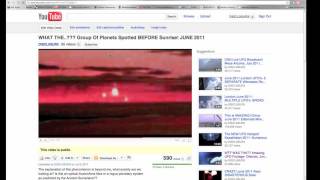 ALERT!!*Rogue Planets Analysis - SHOCKING Results!- What Are These Things??
CHECK OUT OUR NEW WEB FORUM AT: http://www.disclosur3.com
Facebook: http://www.facebook.com/groups/discl0sur3
Subscribe: http://www.youtube.com/user/DISCL0SUR3
Theres been a lot of comments on the video posted yesterday (http://www.youtube.com/watch?v=mmY1hUjQ6_Y) stating that these objects are nothing more than Saturn, Venus and Mercury as per the Australian MSM.
Rest assured that what they are telling you is completely false in my opinion, watch this video to find out why! ALERT!!*Rogue Planets Analysis - SHOCKING Results!- What Are These Things??