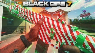 HOW TO UNLOCK FREE ANIMATED "SNOWFALL" CAMO IN BLACK OPS 7! (BLACK OPS 7 NAUGHTY & NICE EVENT)
