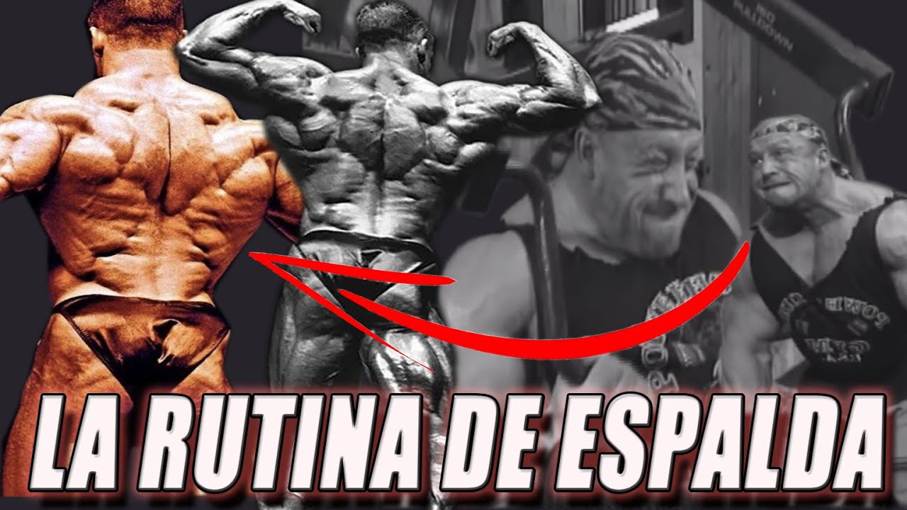 👹👹LA RUTINA QUE CREÓ LA MEJOR ESPALDA DE LA HISTORIA🩸🩸-  LA RUTINA HEAVY DUTY DE DORIAN YATES
