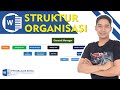 cara cepat buat struktur organisasi di word