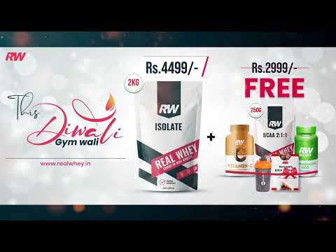 Real Diwali Sale is Live Now! - video from Real Whey