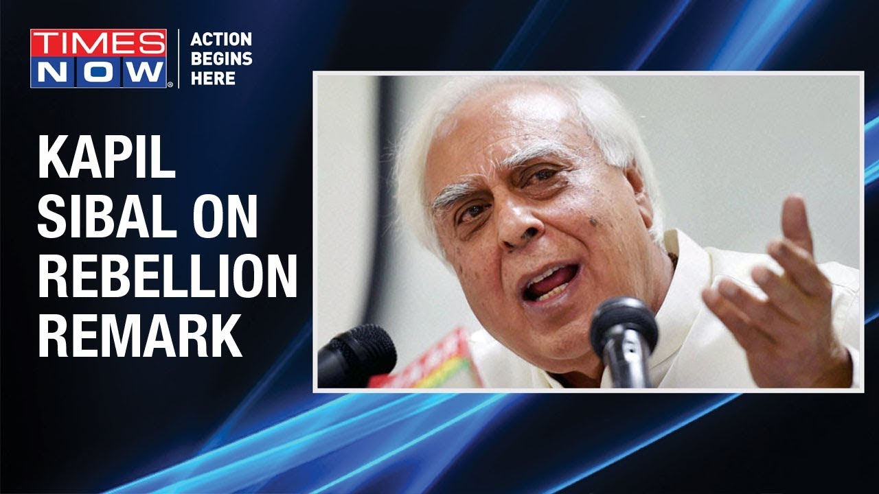 Congress senior leader Kapil Sibal response on Priyanka Chaturvedi's rebellion remark