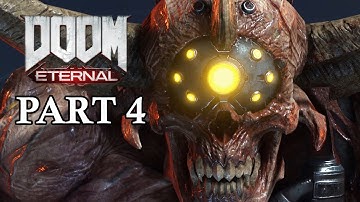 DOOM ETERNAL - 100 % Walkthrough Gameplay DOOM HUNTER BASE 100% COMPLETION - Mission 4 - Part 4