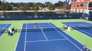 The McEnroe brothers at the US Open
