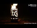 kleine Feuertonne 1 FC Union aus Metall