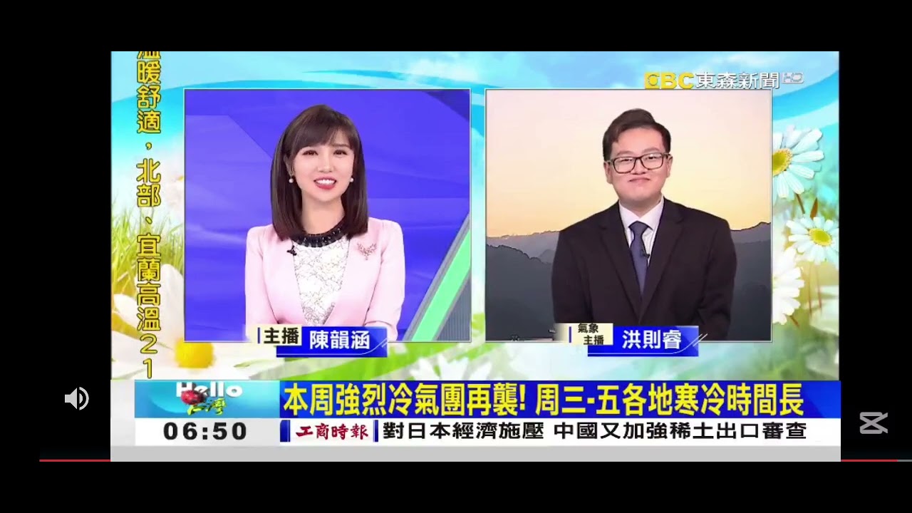 2026 0119【0700Hello台灣】【氣象時間】