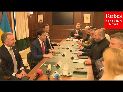 JUST IN: Marco Rubio, Steve Witkoff, And Jared Kushner Meet With Ukrainian Officials In Florida