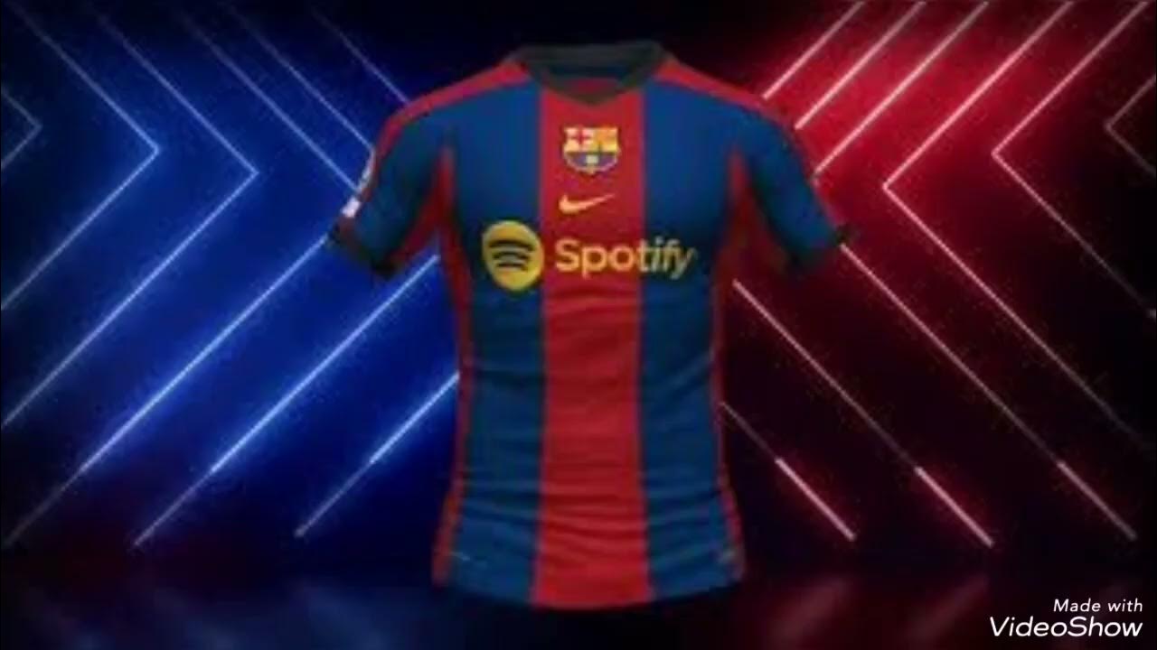قميص برشلونة 2024 الرسمي YouTube