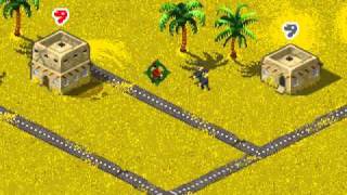 Outpost Combat 2. Isometric pixel art defense strategy game