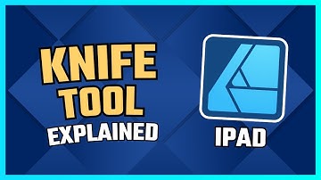 Knife Tool for Beginners | Affinity Designer IPAD