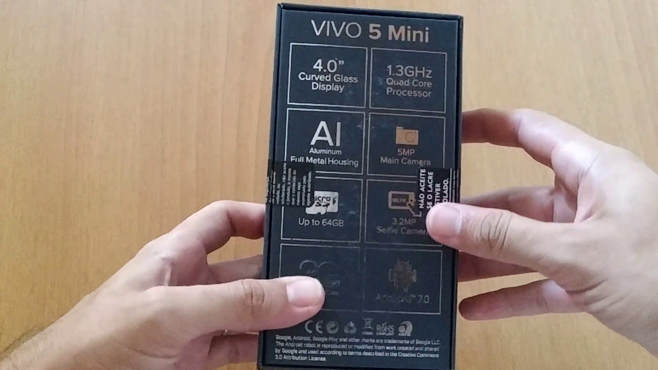 Smartphone Blu vivo 5 2019 Anatel.