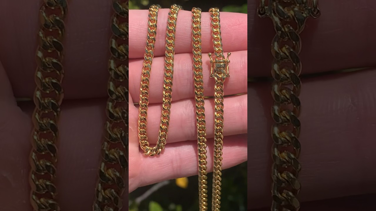 🚨SOLD🚨4mm Miami Cuban Link Chain Daniel Jewelry inc 20” Box Lock🔥 Brand New 