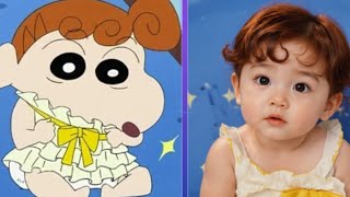 SHINCHAN IN REAL LIFE! 😱
