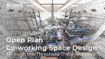 OPEN PLAN CO-WORKING SPACE DESIGN Animation by Ansell Renderworks