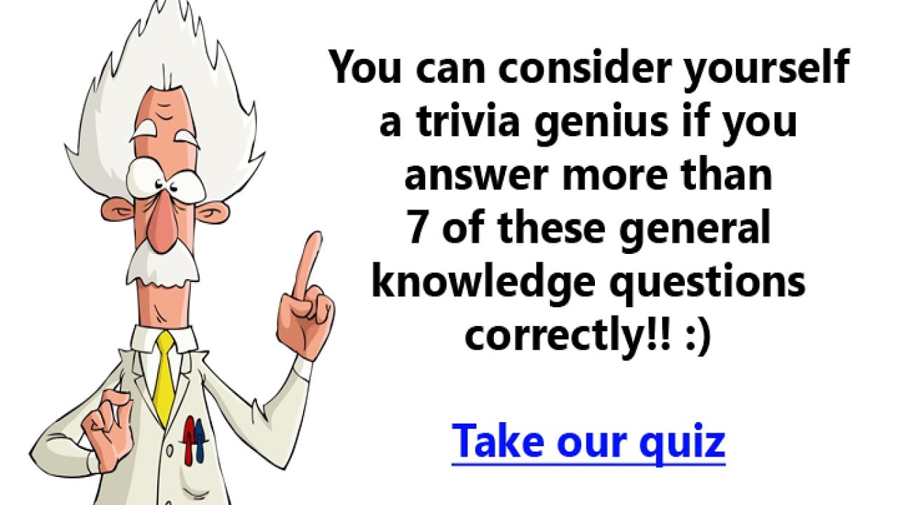 Genius Trivia Quiz YouTube