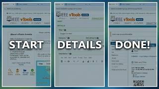 IEEE vTools Event Creation Guide for Student Branches
