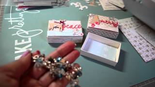 DT Project Bling4meBling4u~ Christmas Matchboxes, Notecard Shakers, and a Charm!