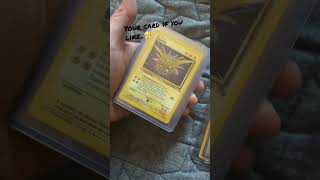 Your Card If You comment.. is insane🔥 #likecommentshare #1stedition #pokemontcg #mint Your Card If You comment.. is insane🔥 #likecommentshare #1stedition #pokemontcg #mint