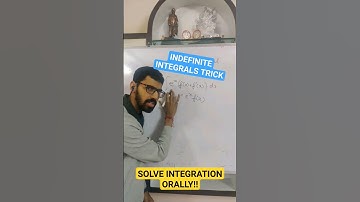 Unlocking the Super Trick: Indefinite Integral of e^x in 5 Seconds #jeehacks #jeeadvanced