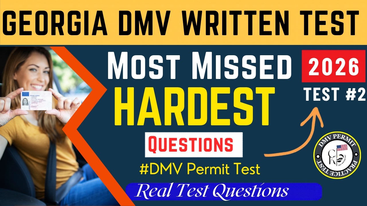 GEORGIA DMV permit test 2026 | Georgia DMV Written Test 2026 | DDS ...