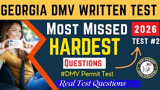 GEORGIA DMV permit test 2026 |  Georgia DMV Written Test 2026 | DDS Georgia Practice Test 2026