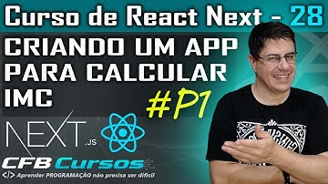 Aplicação para calcular IMC em React Next Typescript #P1 - Aula 28 - Curso de React Next Typescript