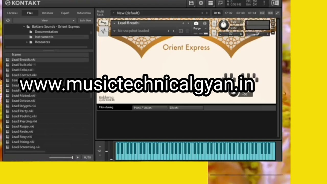 Kontakt,This Reyal Indian Library