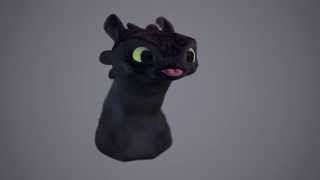 Desdentao. Modelo 3D. Render Vista 360º Con Marmoset