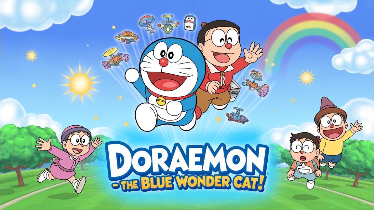 Doraemon Poem for Kids 🌈 | Magical Adventures of Nobita and Friends!