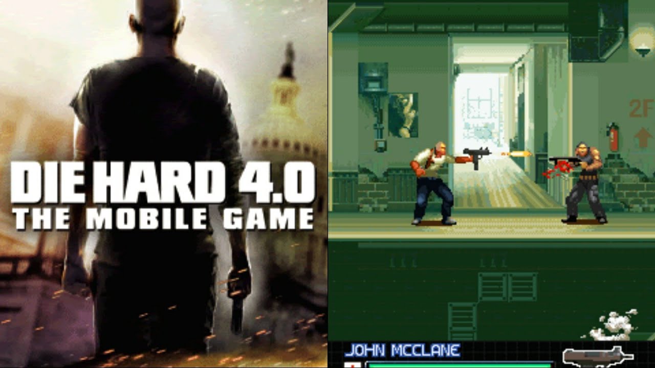 Die Hard 4.0: The Mobile Game 2D Apk Android Gameplay