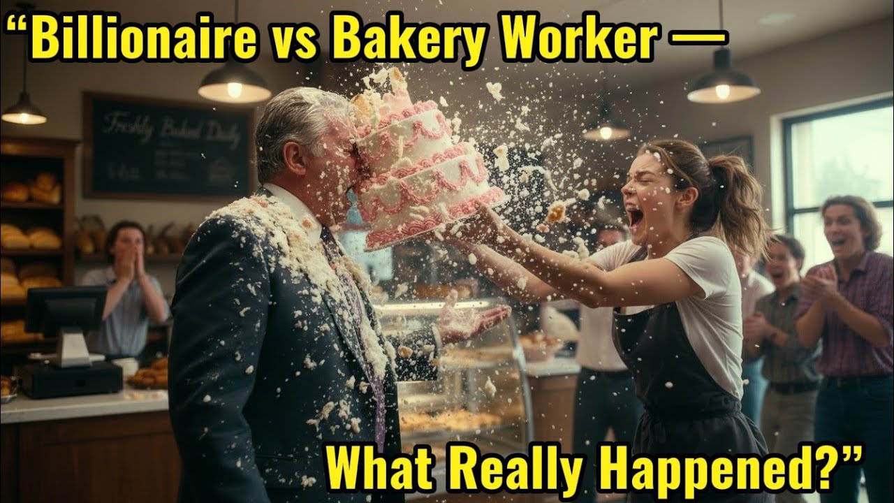Billionaire’s birthday bash explodes as baker hurls cake!