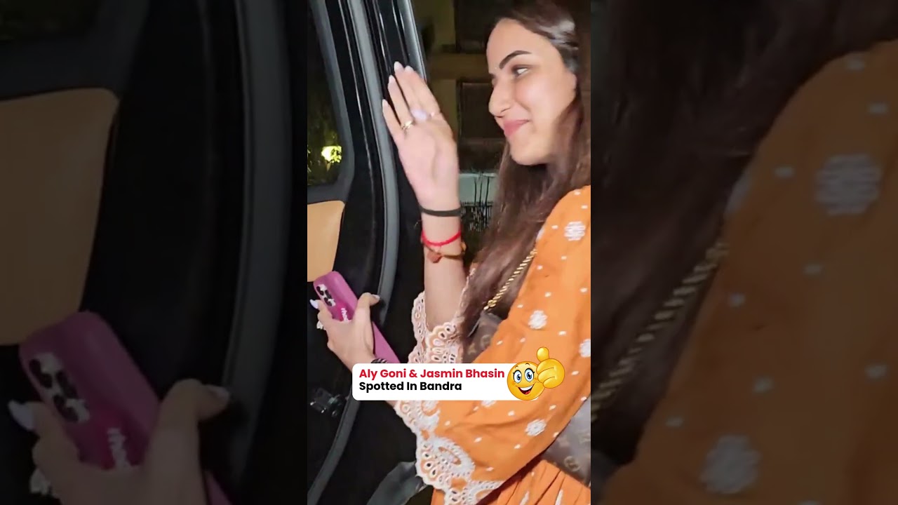 ✨ Aly Goni & Jasmin Bhasin Spotted In Bandra | Celebrity Spotting 2025
