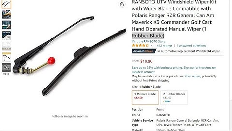 Polaris Ranger 1000 Premium Wiper Ep35